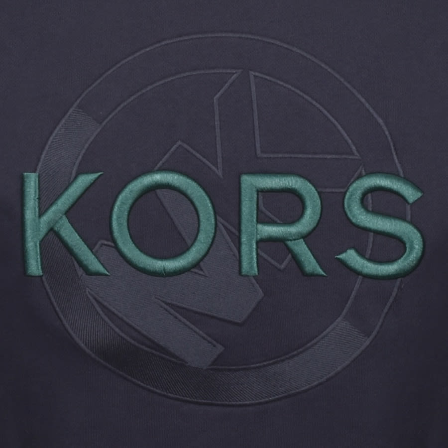 Alternative Image for ProductMichael Kors Logo Crew Neck Sweatshirt Navy3